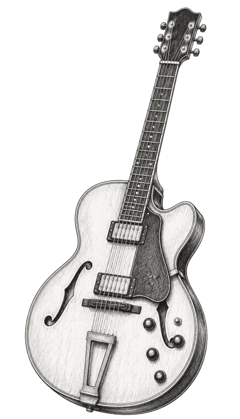Guitar illustration